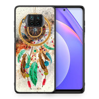 Thumbnail for Θήκη Xiaomi Mi 10T Lite DreamCatcher Boho από τη Smartfits με σχέδιο στο πίσω μέρος και μαύρο περίβλημα | Xiaomi Mi 10T Lite DreamCatcher Boho case with colorful back and black bezels