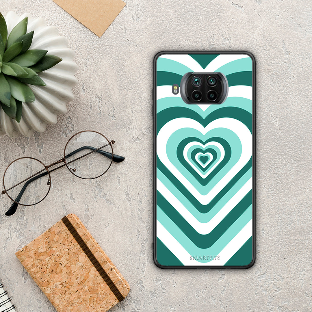 Green Hearts - Xiaomi Mi 10t Lite case