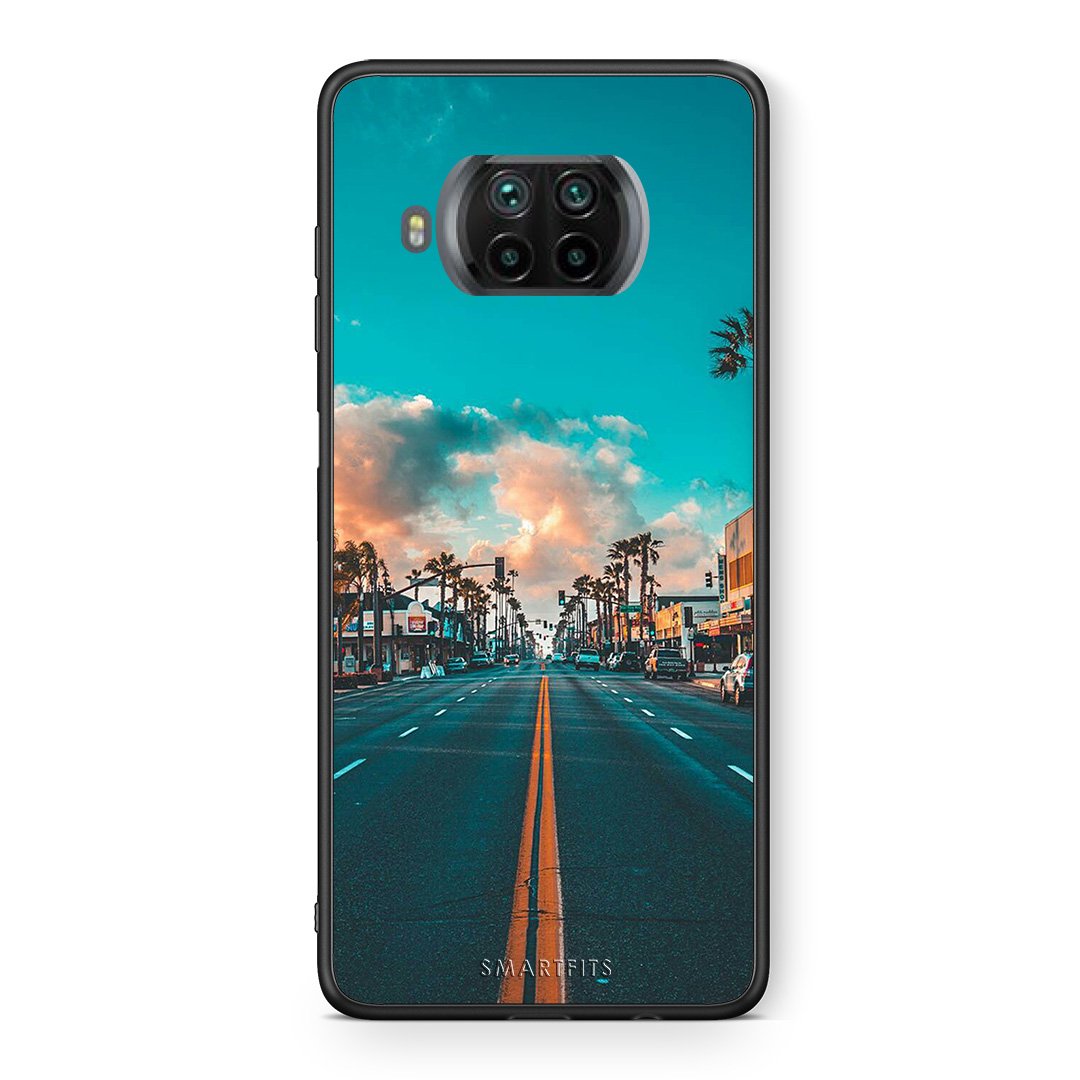 Θήκη Xiaomi Mi 10T Lite City Landscape από τη Smartfits με σχέδιο στο πίσω μέρος και μαύρο περίβλημα | Xiaomi Mi 10T Lite City Landscape case with colorful back and black bezels