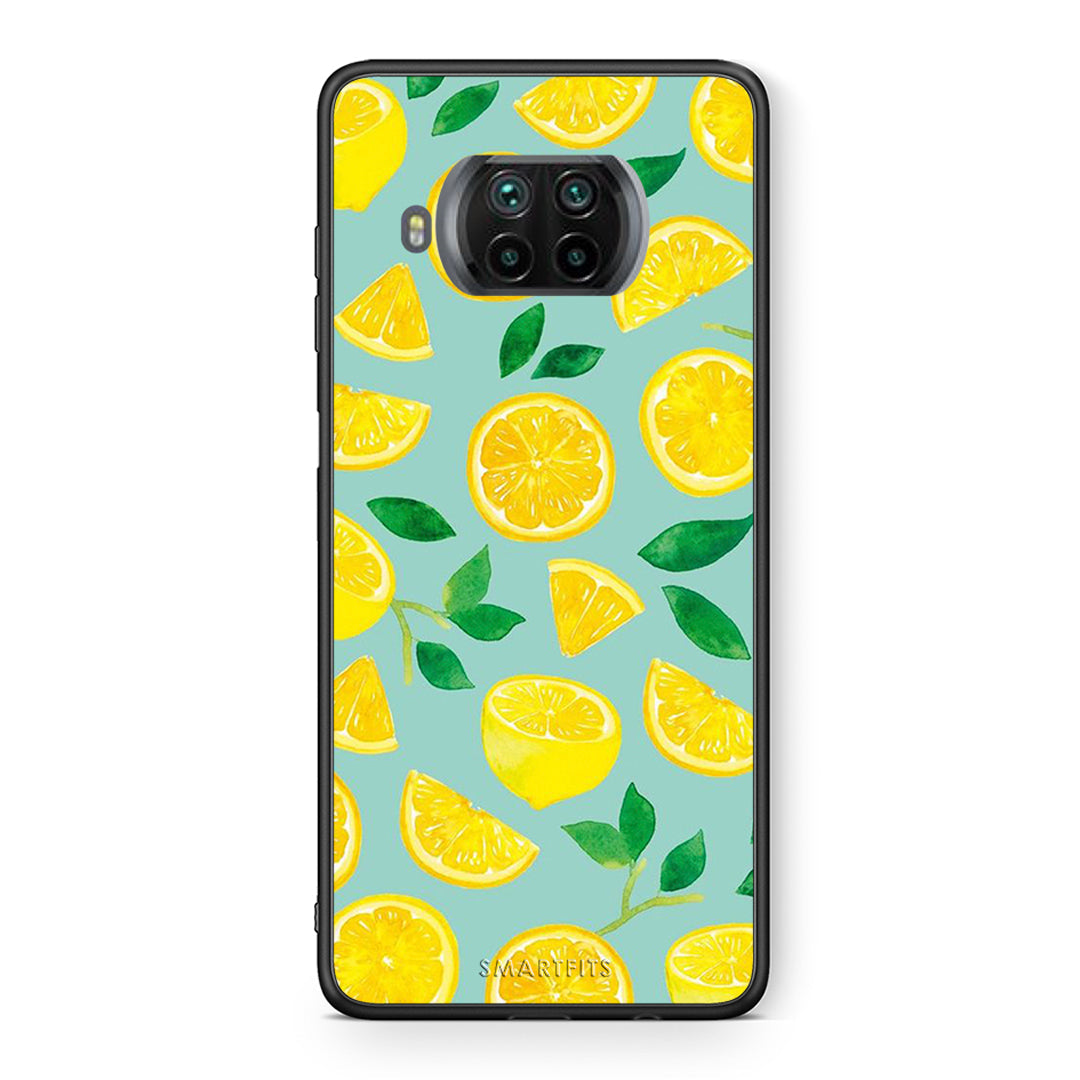 Θήκη Xiaomi Mi 10T Lite Lemons από τη Smartfits με σχέδιο στο πίσω μέρος και μαύρο περίβλημα | Xiaomi Mi 10T Lite Lemons case with colorful back and black bezels