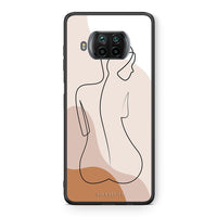 Thumbnail for Θήκη Xiaomi Mi 10T Lite LineArt Woman από τη Smartfits με σχέδιο στο πίσω μέρος και μαύρο περίβλημα | Xiaomi Mi 10T Lite LineArt Woman case with colorful back and black bezels
