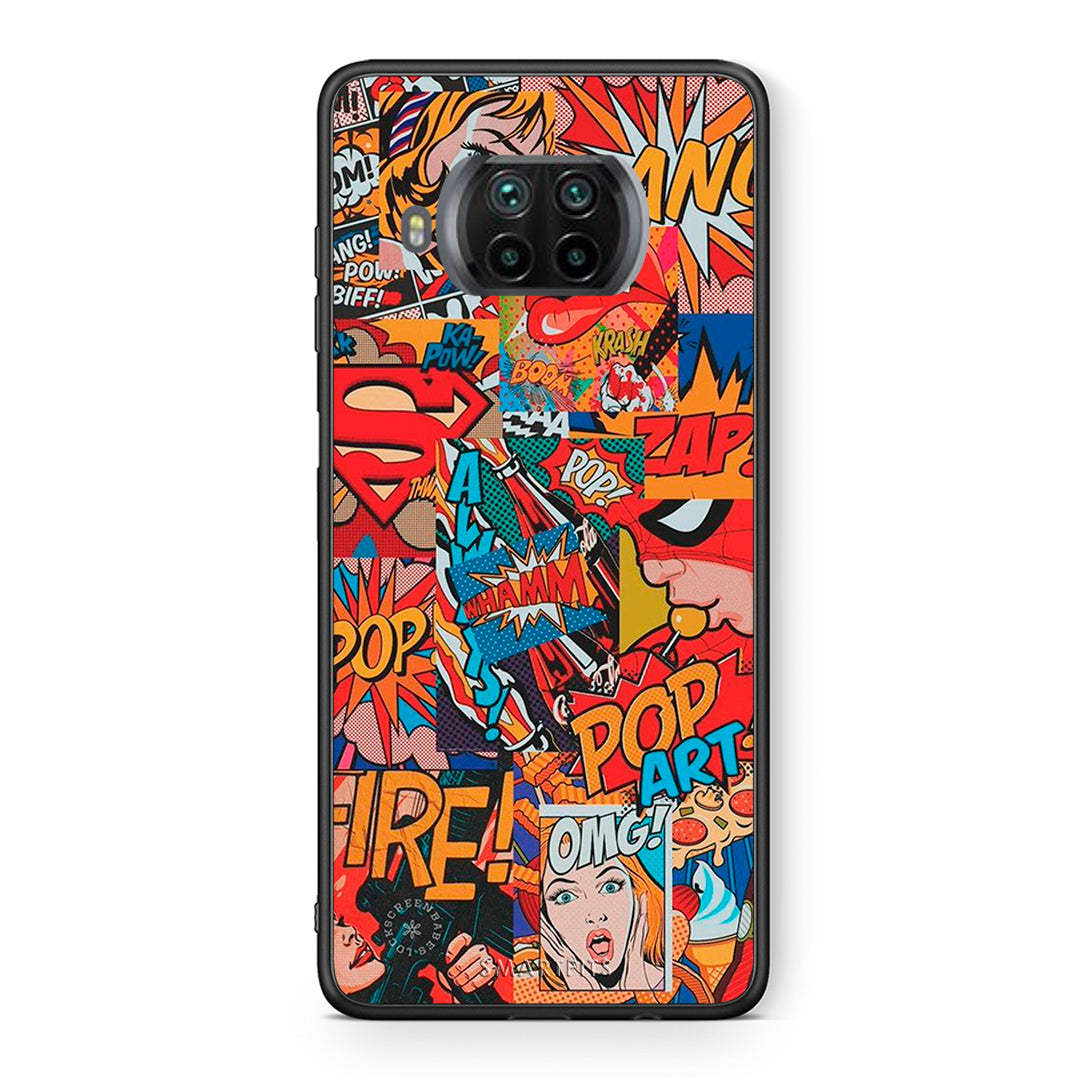 Θήκη Xiaomi Mi 10T Lite PopArt OMG από τη Smartfits με σχέδιο στο πίσω μέρος και μαύρο περίβλημα | Xiaomi Mi 10T Lite PopArt OMG case with colorful back and black bezels