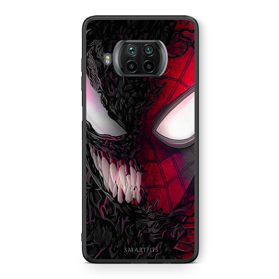 Θήκη Xiaomi Mi 10T Lite SpiderVenom PopArt από τη Smartfits με σχέδιο στο πίσω μέρος και μαύρο περίβλημα | Xiaomi Mi 10T Lite SpiderVenom PopArt case with colorful back and black bezels