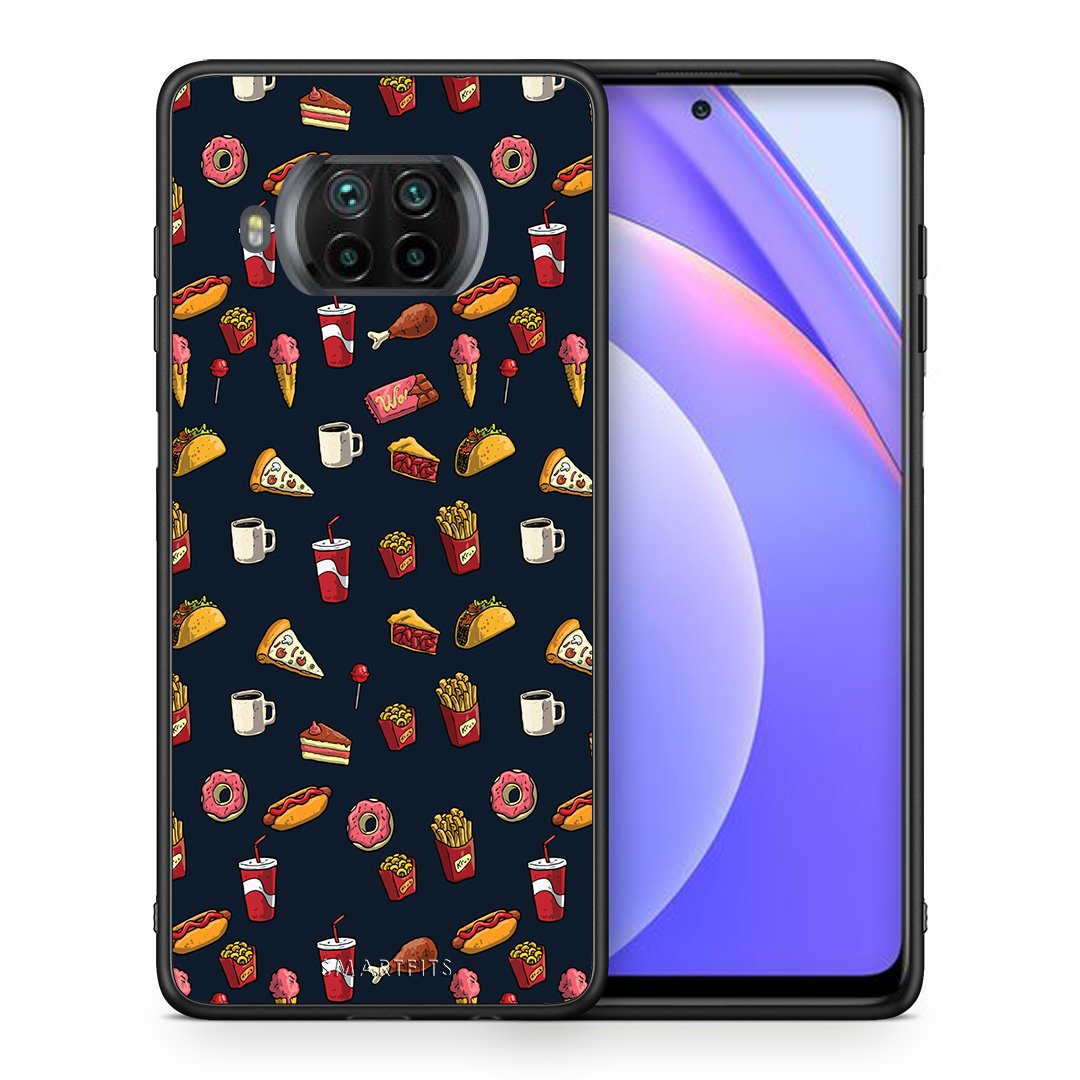 Θήκη Xiaomi Mi 10T Lite Hungry Random από τη Smartfits με σχέδιο στο πίσω μέρος και μαύρο περίβλημα | Xiaomi Mi 10T Lite Hungry Random case with colorful back and black bezels