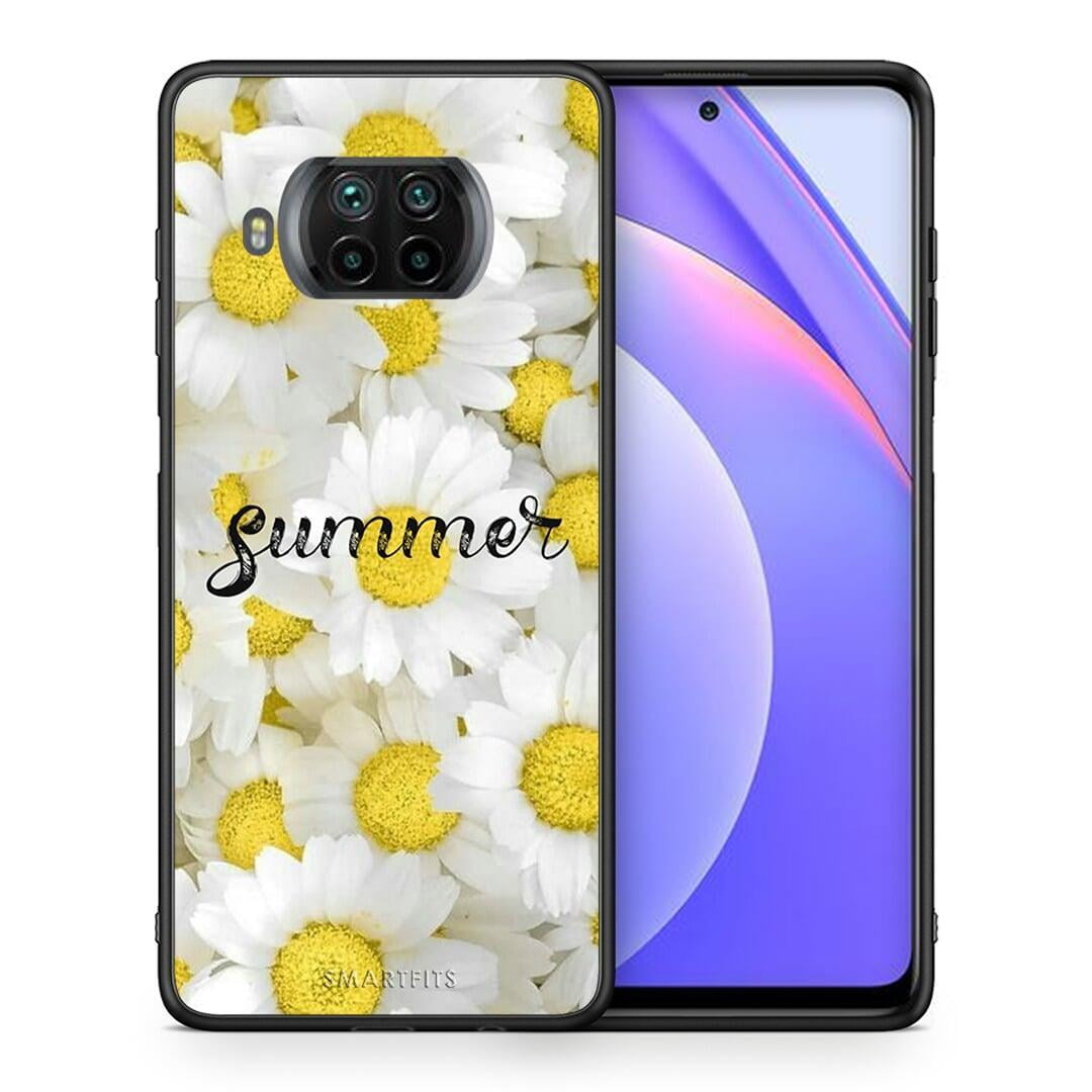 Θήκη Xiaomi Mi 10T Lite Summer Daisies από τη Smartfits με σχέδιο στο πίσω μέρος και μαύρο περίβλημα | Xiaomi Mi 10T Lite Summer Daisies case with colorful back and black bezels