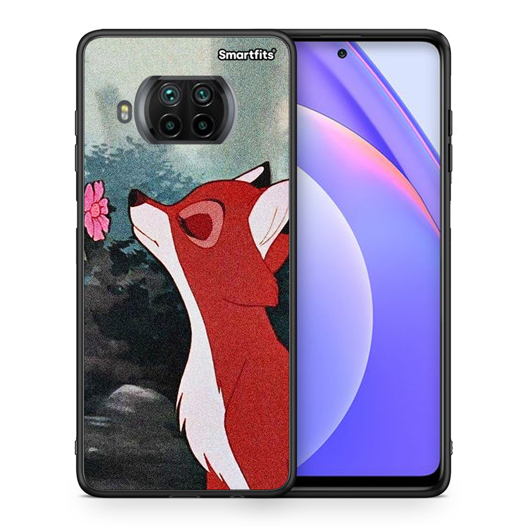 Θήκη Xiaomi Mi 10T Lite Tod And Vixey Love 2 από τη Smartfits με σχέδιο στο πίσω μέρος και μαύρο περίβλημα | Xiaomi Mi 10T Lite Tod And Vixey Love 2 case with colorful back and black bezels