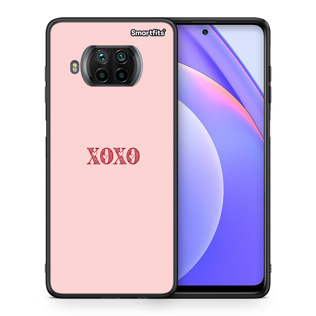 Θήκη Xiaomi Mi 10T Lite XOXO Love από τη Smartfits με σχέδιο στο πίσω μέρος και μαύρο περίβλημα | Xiaomi Mi 10T Lite XOXO Love case with colorful back and black bezels