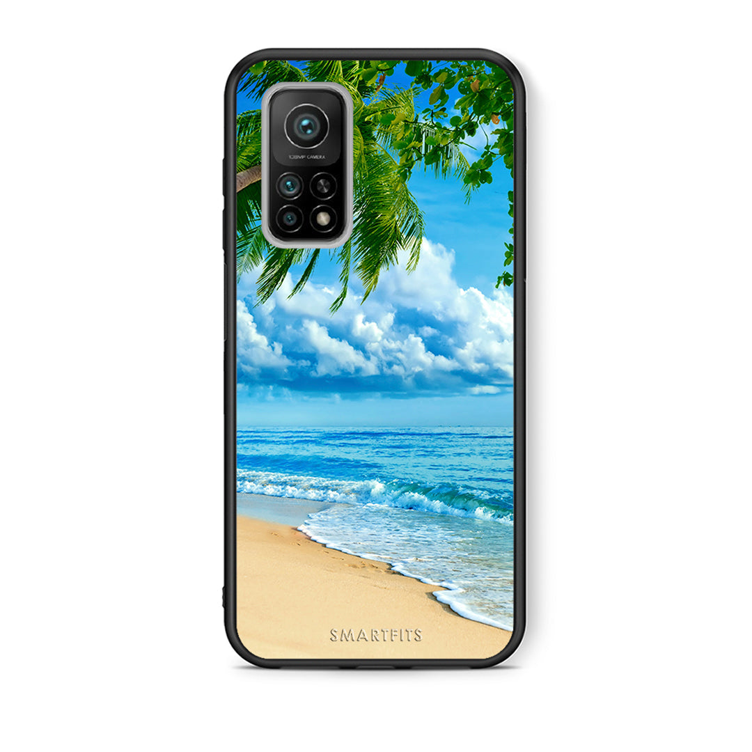 Θήκη Xiaomi Mi 10T/10T Pro Beautiful Beach από τη Smartfits με σχέδιο στο πίσω μέρος και μαύρο περίβλημα | Xiaomi Mi 10T/10T Pro Beautiful Beach case with colorful back and black bezels