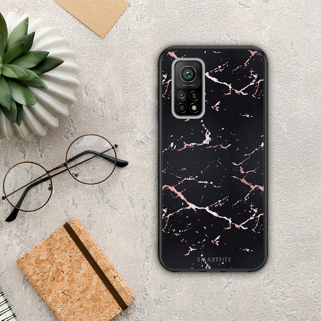 Marble Black Rosegold - Xiaomi Mi 10T / 10T Pro case