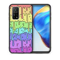 Thumbnail for Θήκη Xiaomi Mi 10T/10T Pro Melting Rainbow από τη Smartfits με σχέδιο στο πίσω μέρος και μαύρο περίβλημα | Xiaomi Mi 10T/10T Pro Melting Rainbow case with colorful back and black bezels