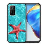 Thumbnail for Θήκη Xiaomi Mi 10T / 10T Pro Red Starfish από τη Smartfits με σχέδιο στο πίσω μέρος και μαύρο περίβλημα | Xiaomi Mi 10T / 10T Pro Red Starfish case with colorful back and black bezels