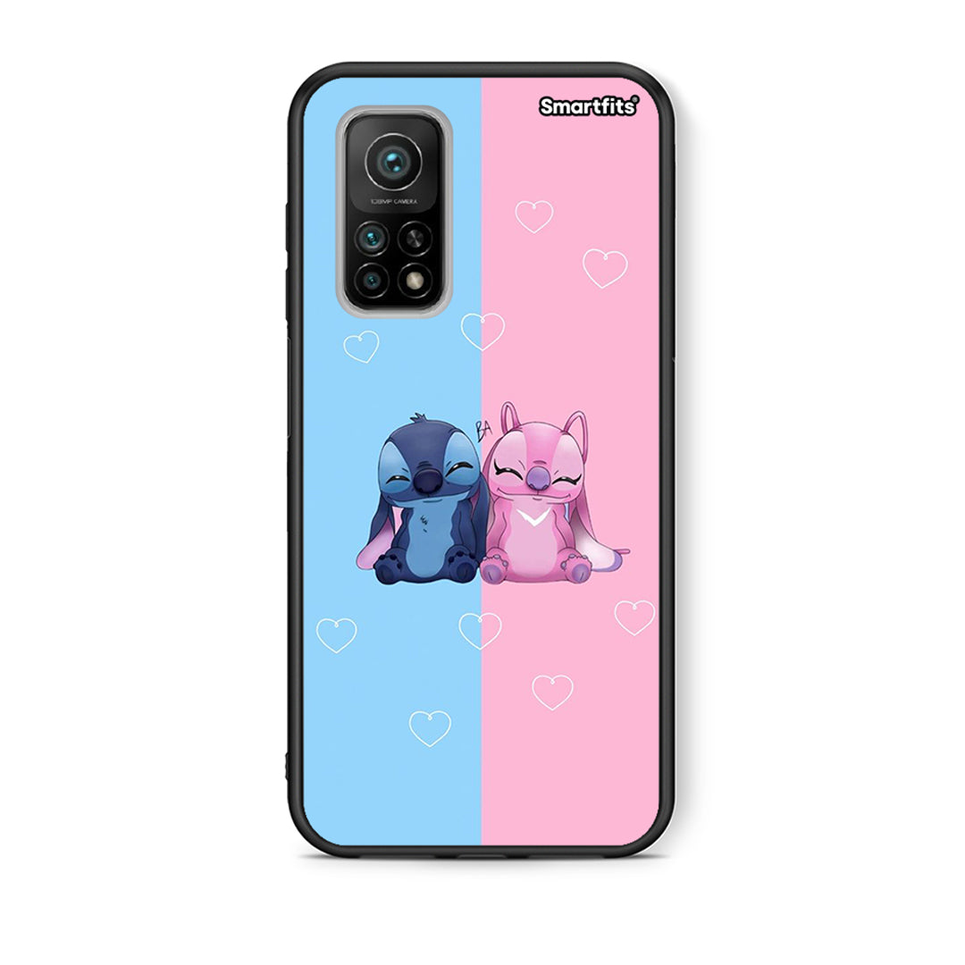 Θήκη Xiaomi Mi 10T/10T Pro Stitch And Angel από τη Smartfits με σχέδιο στο πίσω μέρος και μαύρο περίβλημα | Xiaomi Mi 10T/10T Pro Stitch And Angel case with colorful back and black bezels