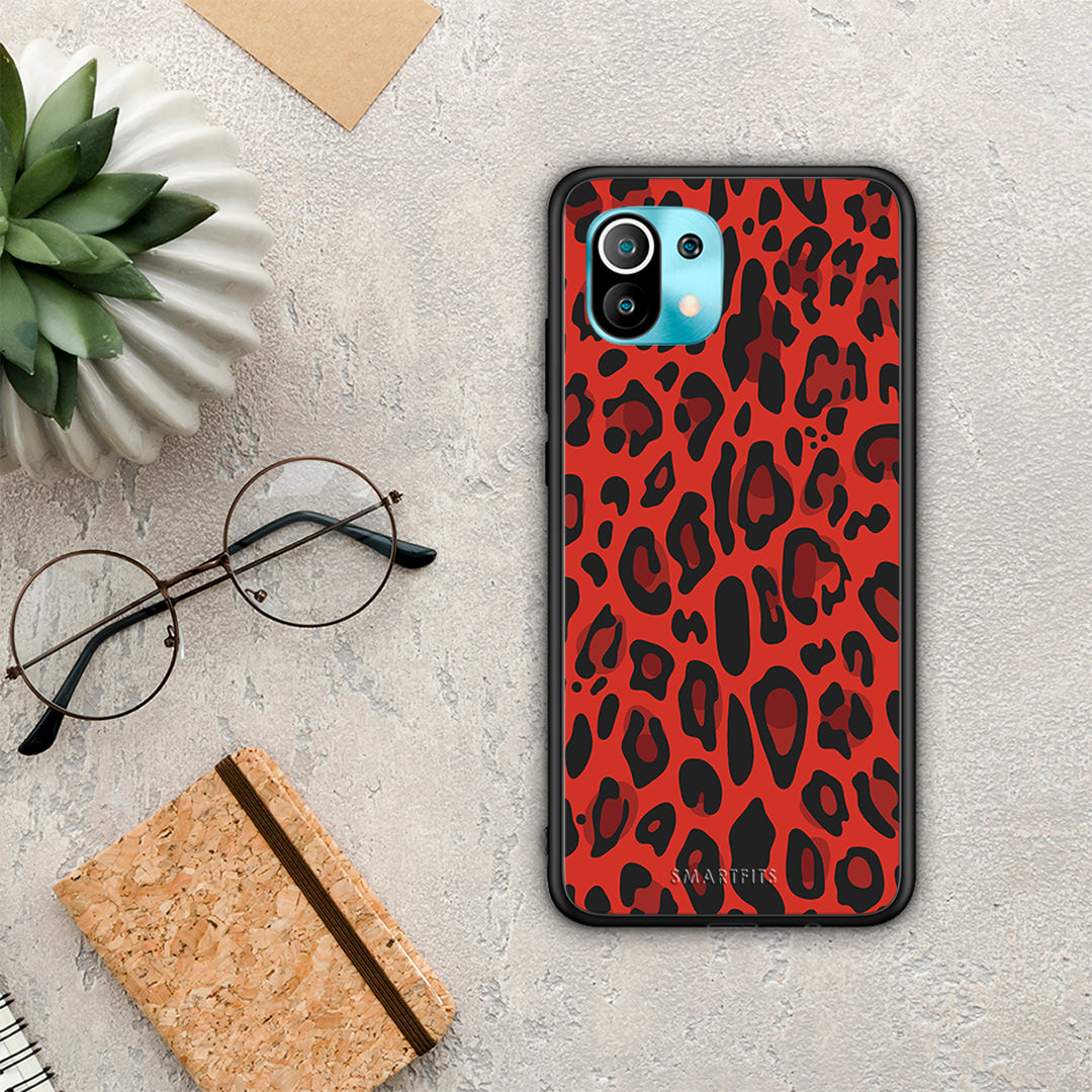 Animal Red Leopard - Xiaomi Mi 11 /11 Pro case