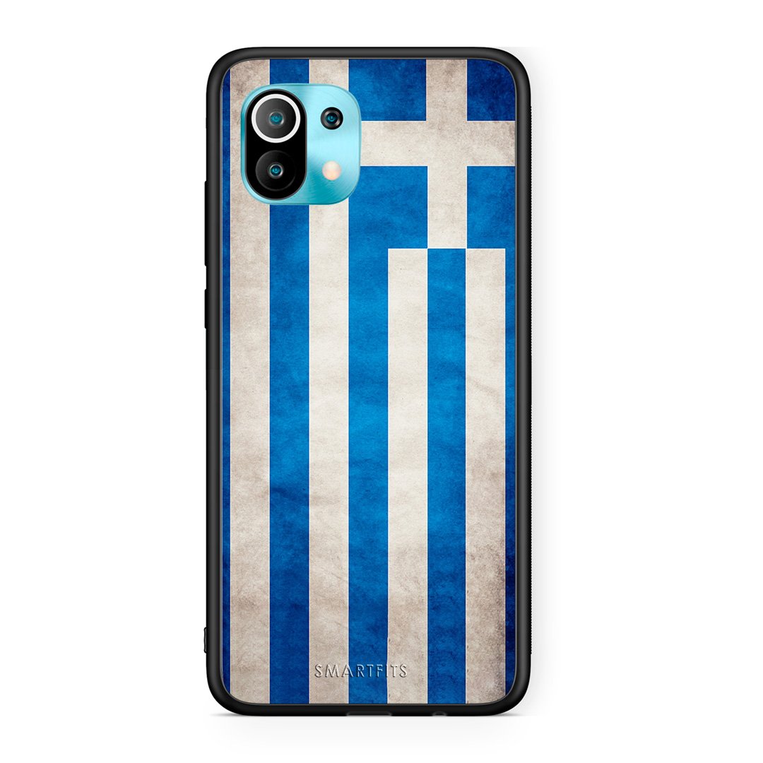 4 - Xiaomi Mi 11 Greece Flag case, cover, bumper