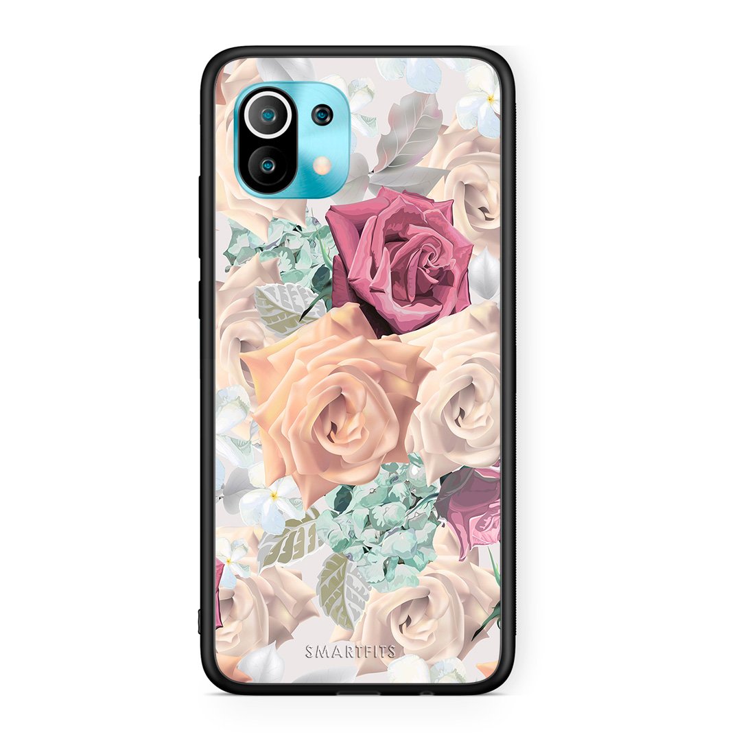 99 - Xiaomi Mi 11 Bouquet Floral case, cover, bumper