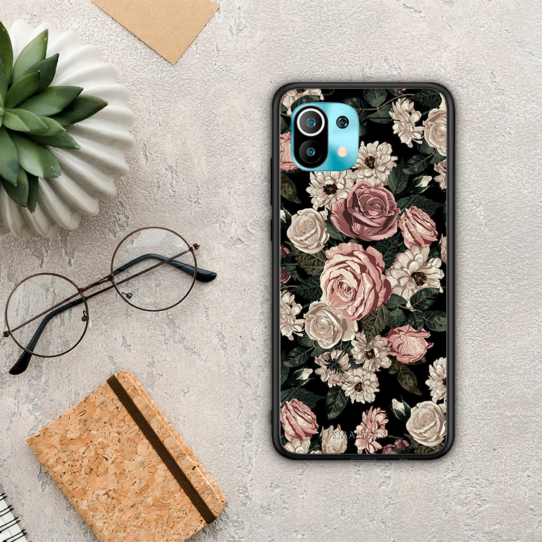 Flower Wild Roses - Xiaomi Mi 11 / 11 Pro case