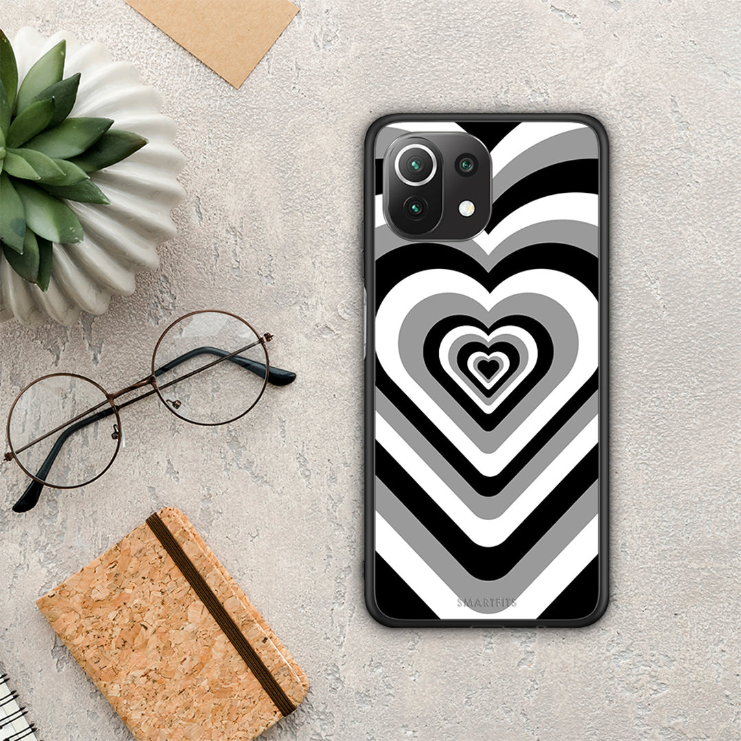 Black Hearts - Xiaomi 11 Lite 5G NE / Mi 11 Lite case