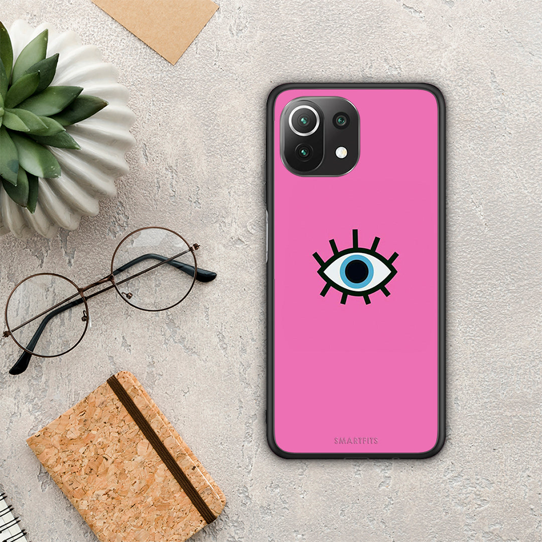 Blue Eye Pink - Xiaomi 11 Lite 5G NE / Mi 11 Lite case