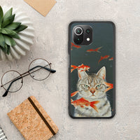 Thumbnail for Cat Goldfish - Xiaomi 11 Lite 5G NE / Mi 11 Lite θήκη