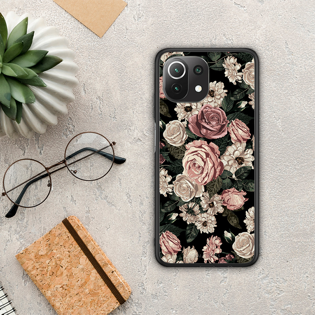 Flower Wild Roses - Xiaomi 11 Lite 5G NE / Mi 11 Lite case