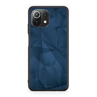 Thumbnail for 39 - Xiaomi 11 Lite/Mi 11 Lite Blue Abstract Geometric case, cover, bumper