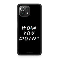 Thumbnail for Xiaomi 11 Lite/Mi 11 Lite How You Doin θήκη από τη Smartfits με σχέδιο στο πίσω μέρος και μαύρο περίβλημα | Smartphone case with colorful back and black bezels by Smartfits