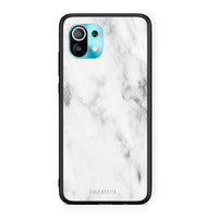 Thumbnail for 2 - Xiaomi Mi 11 White marble case, cover, bumper