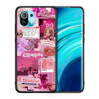 Thumbnail for Θήκη Αγίου Βαλεντίνου Xiaomi Mi 11 Pink Love από τη Smartfits με σχέδιο στο πίσω μέρος και μαύρο περίβλημα | Xiaomi Mi 11 Pink Love case with colorful back and black bezels