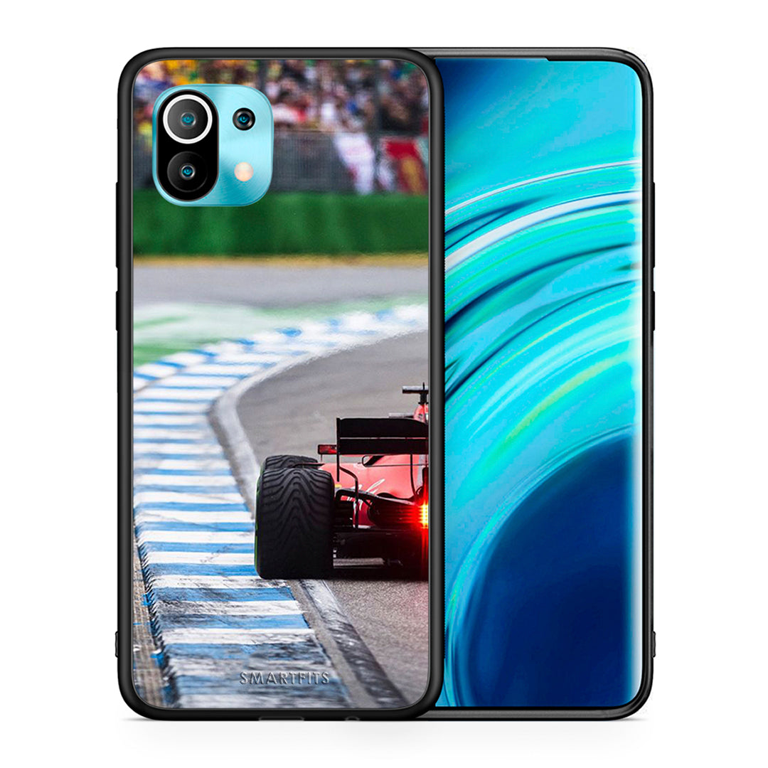 Θήκη Xiaomi Mi 11 Racing Vibes από τη Smartfits με σχέδιο στο πίσω μέρος και μαύρο περίβλημα | Xiaomi Mi 11 Racing Vibes case with colorful back and black bezels