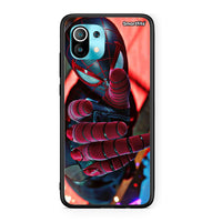Thumbnail for Xiaomi Mi 11 Spider Hand Θήκη από τη Smartfits με σχέδιο στο πίσω μέρος και μαύρο περίβλημα | Smartphone case with colorful back and black bezels by Smartfits