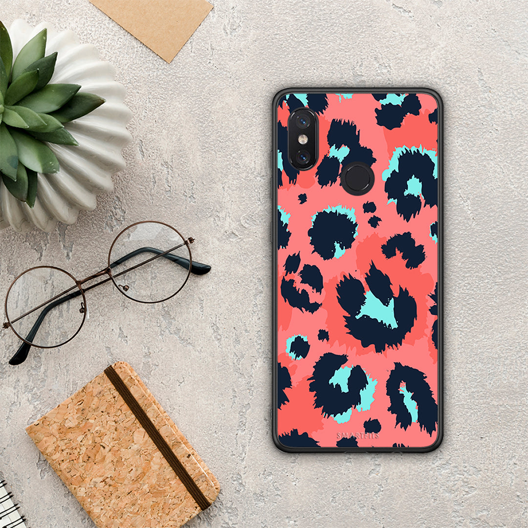 Animal Pink Leopard - Xiaomi Mi 8 case