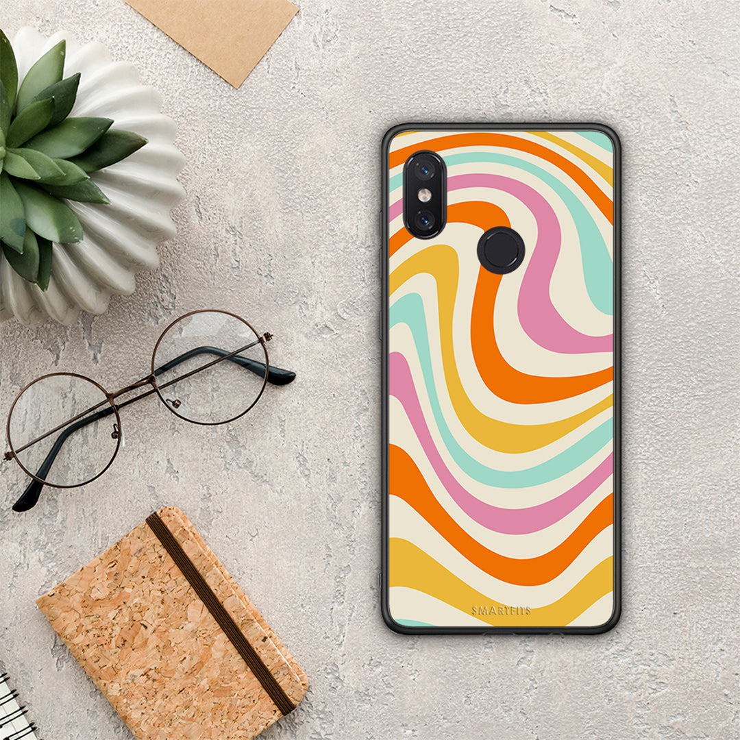Colorful Waves - Xiaomi Mi 8 case