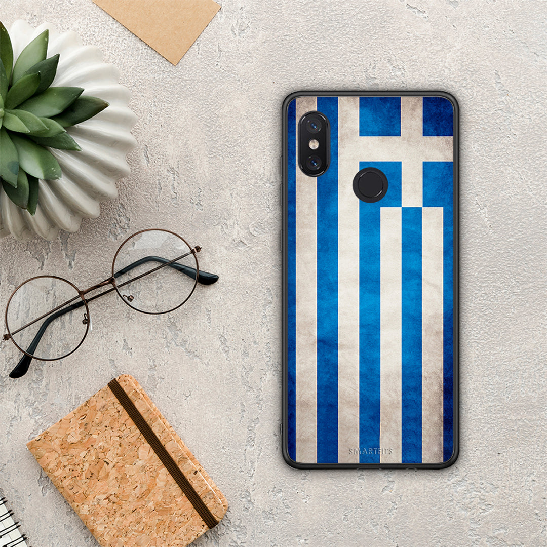 Flag Greek - Xiaomi Mi 8 case