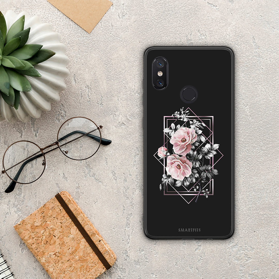 Flower Frame - Xiaomi Mi 8 case