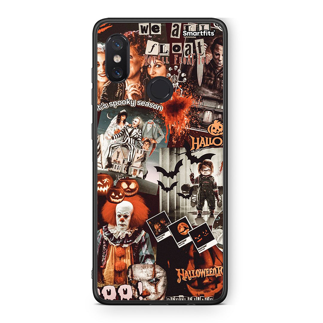 Xiaomi Mi 8 Halloween Spooky Season Θήκη από τη Smartfits με σχέδιο στο πίσω μέρος και μαύρο περίβλημα | Smartphone case with colorful back and black bezels by Smartfits