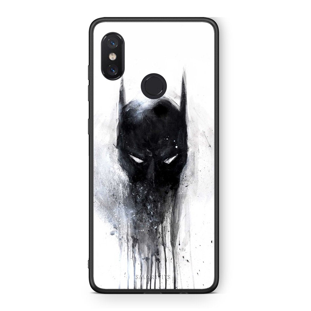4 - Xiaomi Mi 8 Paint Bat Hero case, cover, bumper