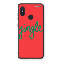 Thumbnail for Xiaomi Mi 8 Jingle Xmas θήκη από τη Smartfits με σχέδιο στο πίσω μέρος και μαύρο περίβλημα | Smartphone case with colorful back and black bezels by Smartfits