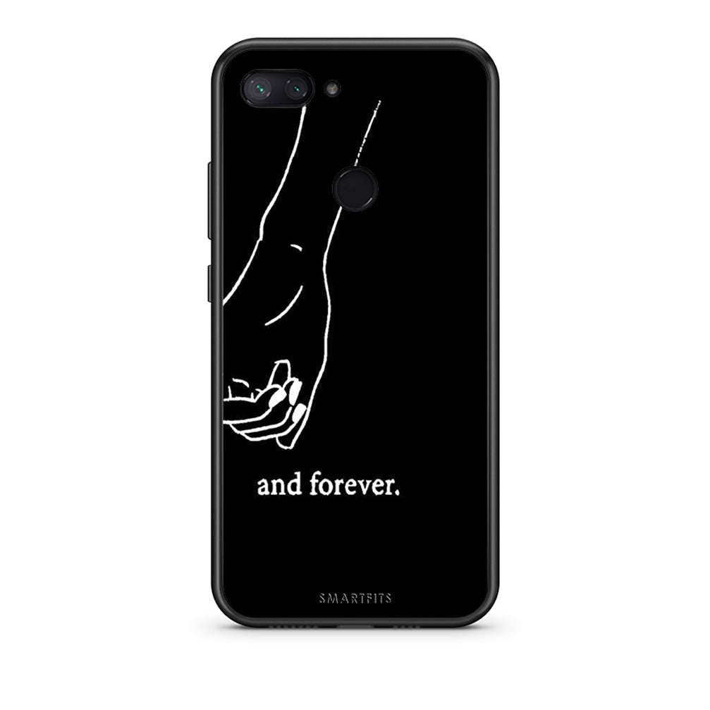 Xiaomi Mi 8 Lite Always & Forever 2 Θήκη Αγίου Βαλεντίνου από τη Smartfits με σχέδιο στο πίσω μέρος και μαύρο περίβλημα | Smartphone case with colorful back and black bezels by Smartfits