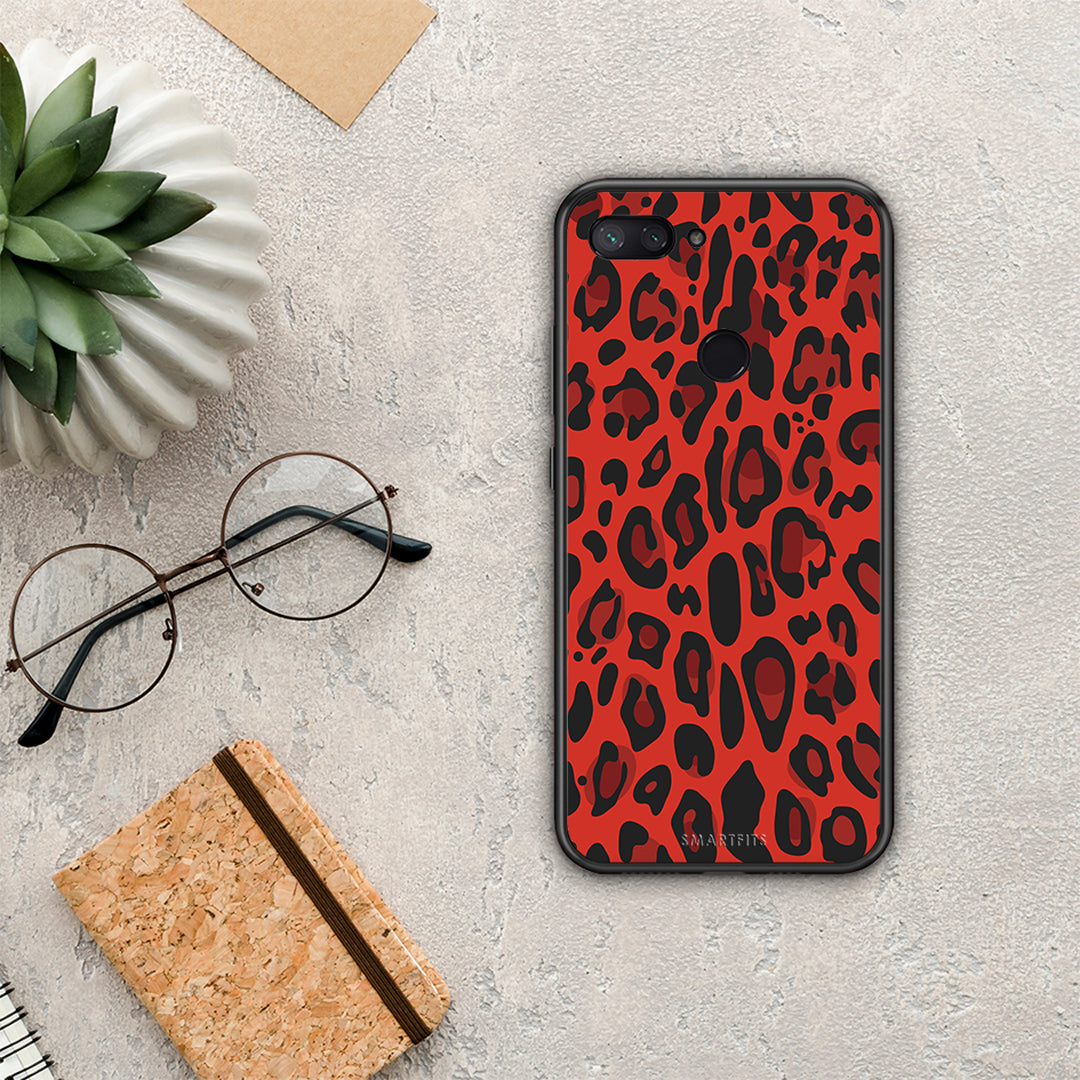 Animal Red Leopard - Xiaomi Mi 8 Lite case