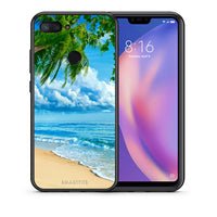 Thumbnail for Θήκη Xiaomi Mi 8 Lite Beautiful Beach από τη Smartfits με σχέδιο στο πίσω μέρος και μαύρο περίβλημα | Xiaomi Mi 8 Lite Beautiful Beach case with colorful back and black bezels
