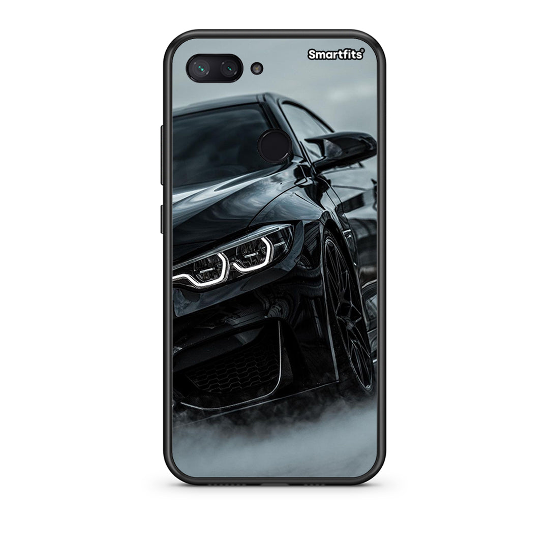 Xiaomi Mi 8 Lite Black BMW θήκη από τη Smartfits με σχέδιο στο πίσω μέρος και μαύρο περίβλημα | Smartphone case with colorful back and black bezels by Smartfits