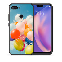 Thumbnail for Θήκη Xiaomi Mi 8 Lite Colorful Balloons από τη Smartfits με σχέδιο στο πίσω μέρος και μαύρο περίβλημα | Xiaomi Mi 8 Lite Colorful Balloons case with colorful back and black bezels
