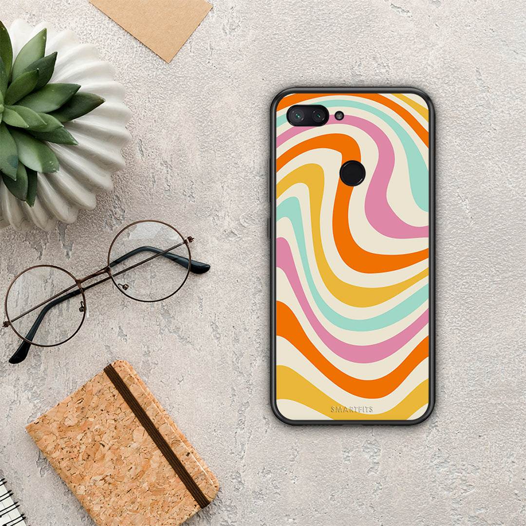 Colorful Waves - Xiaomi Mi 8 Lite case