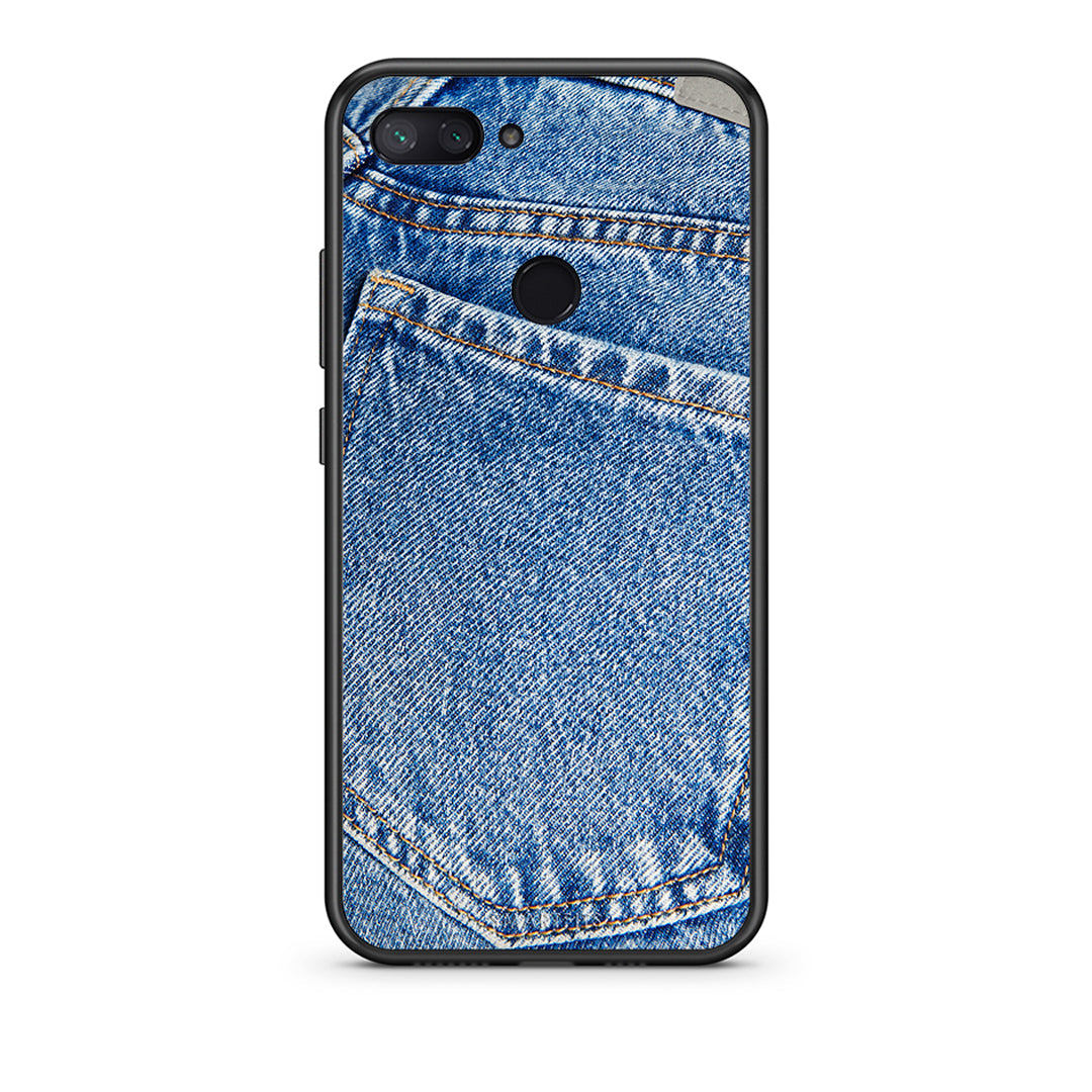 Xiaomi Mi 8 Lite Jeans Pocket θήκη από τη Smartfits με σχέδιο στο πίσω μέρος και μαύρο περίβλημα | Smartphone case with colorful back and black bezels by Smartfits