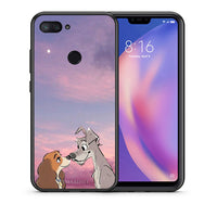 Thumbnail for Θήκη Xiaomi Mi 8 Lite Lady And Tramp από τη Smartfits με σχέδιο στο πίσω μέρος και μαύρο περίβλημα | Xiaomi Mi 8 Lite Lady And Tramp case with colorful back and black bezels