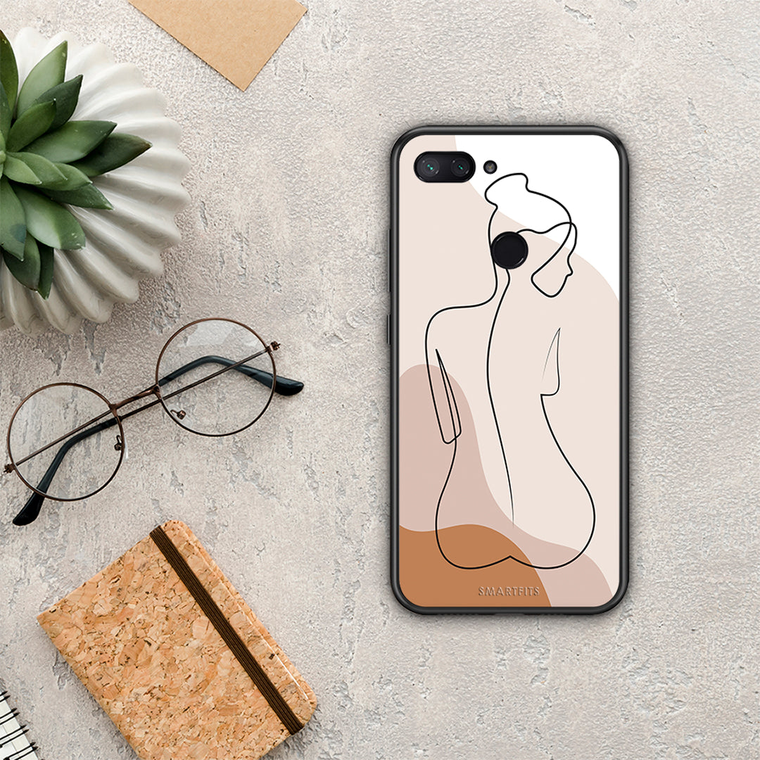 Lineart Woman - Xiaomi Mi 8 Lite case