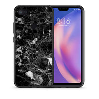 Thumbnail for Θήκη Xiaomi Mi 8 Lite Male Marble από τη Smartfits με σχέδιο στο πίσω μέρος και μαύρο περίβλημα | Xiaomi Mi 8 Lite Male Marble case with colorful back and black bezels