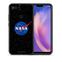 Thumbnail for Θήκη Xiaomi Mi 8 Lite NASA PopArt από τη Smartfits με σχέδιο στο πίσω μέρος και μαύρο περίβλημα | Xiaomi Mi 8 Lite NASA PopArt case with colorful back and black bezels