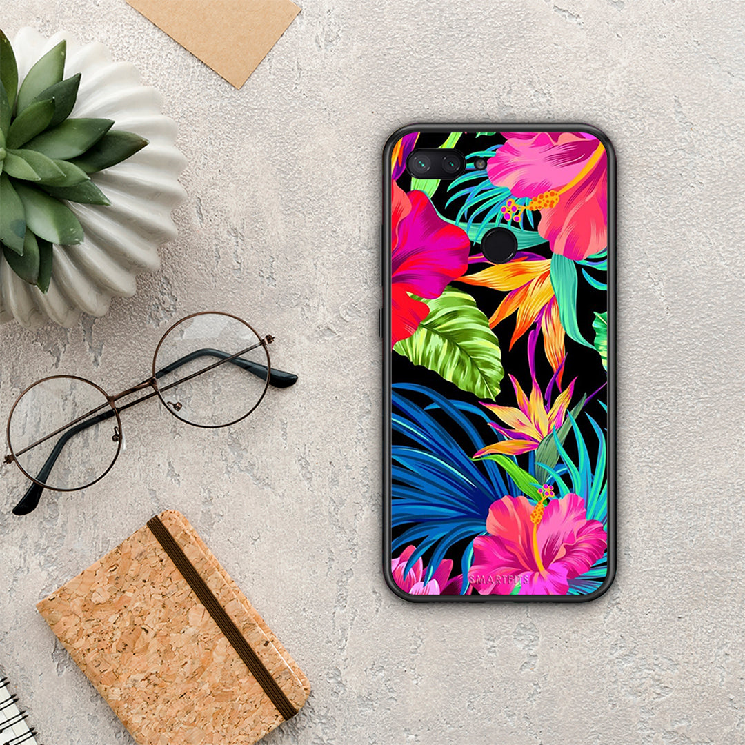 Tropical Flowers - Xiaomi Mi 8 Lite case