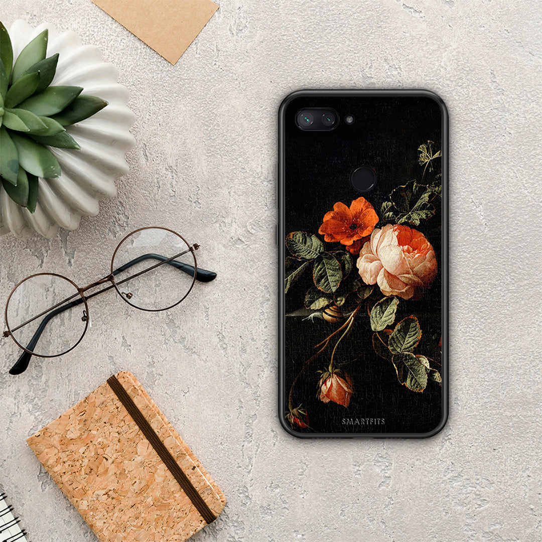Vintage Roses - Xiaomi Mi 8 Lite case